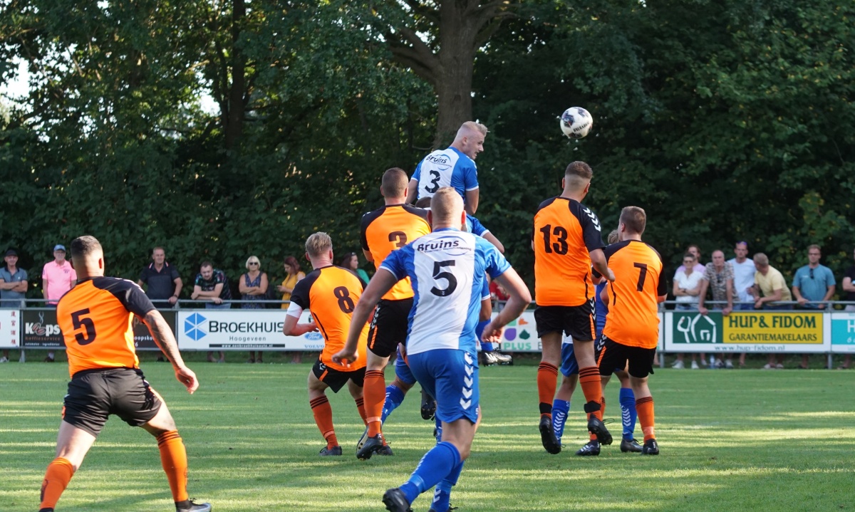 Finale Prent Dorpentoernooi Noordscheschut 1 - Hollandscheveld 1